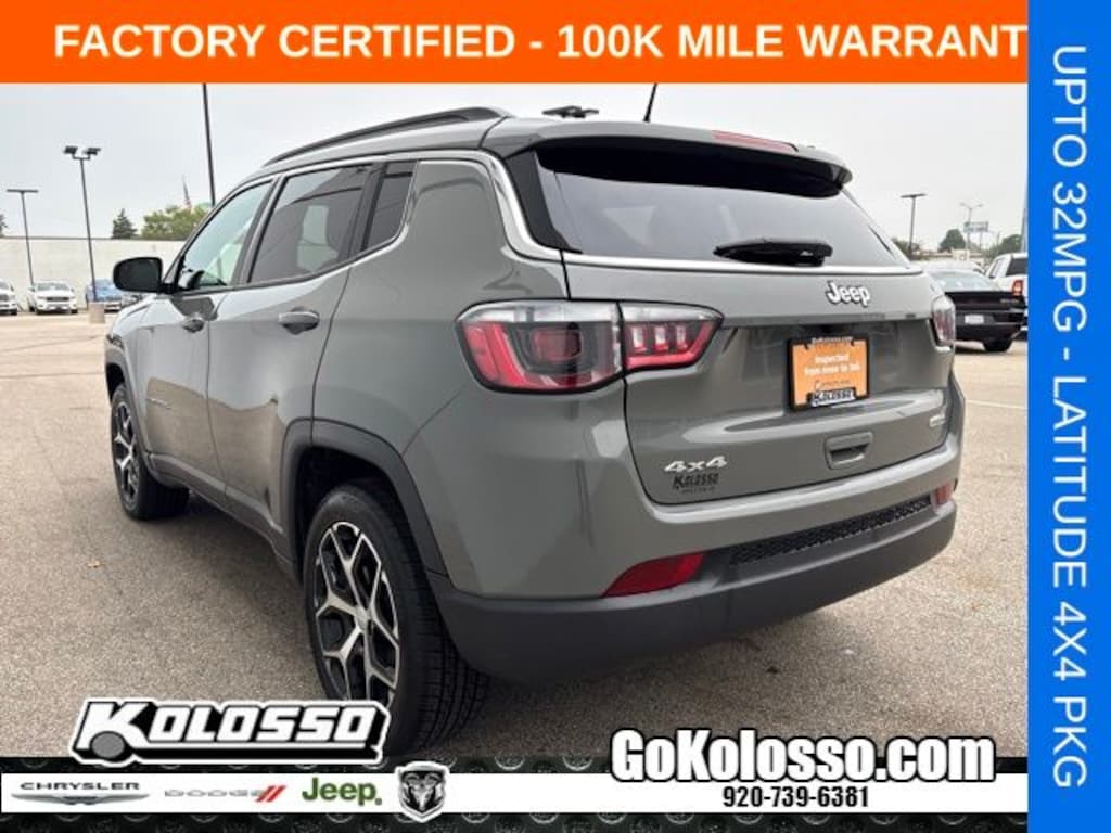 Certified 2024 Jeep Compass Latitude SUV