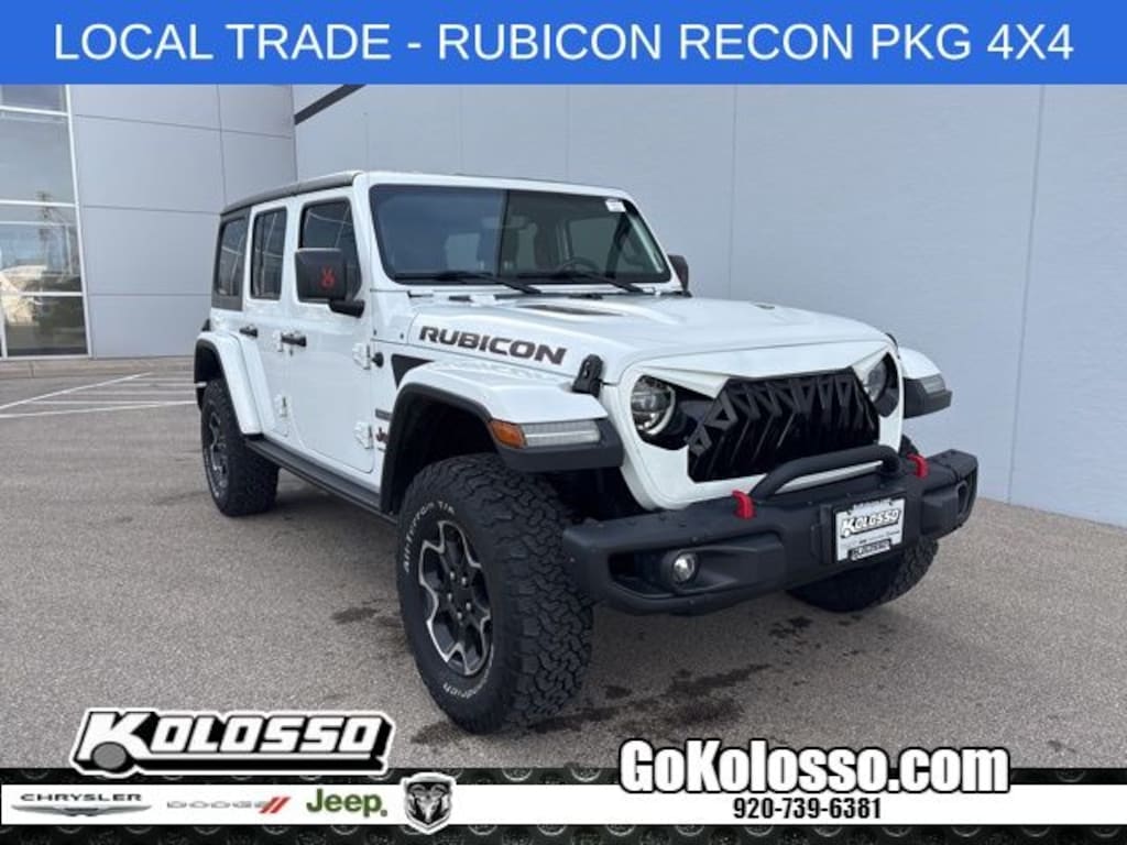 Certified 2020 Jeep Wrangler Unlimited Rubicon SUV