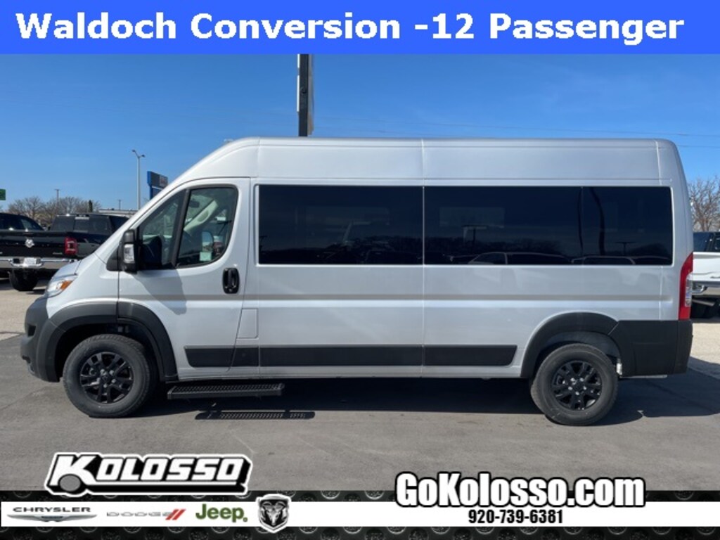 New 2024 Ram ProMaster PROMASTER 2500 SLT+ WINDOW VAN HIGH ROOF 159' WB Cargo Van