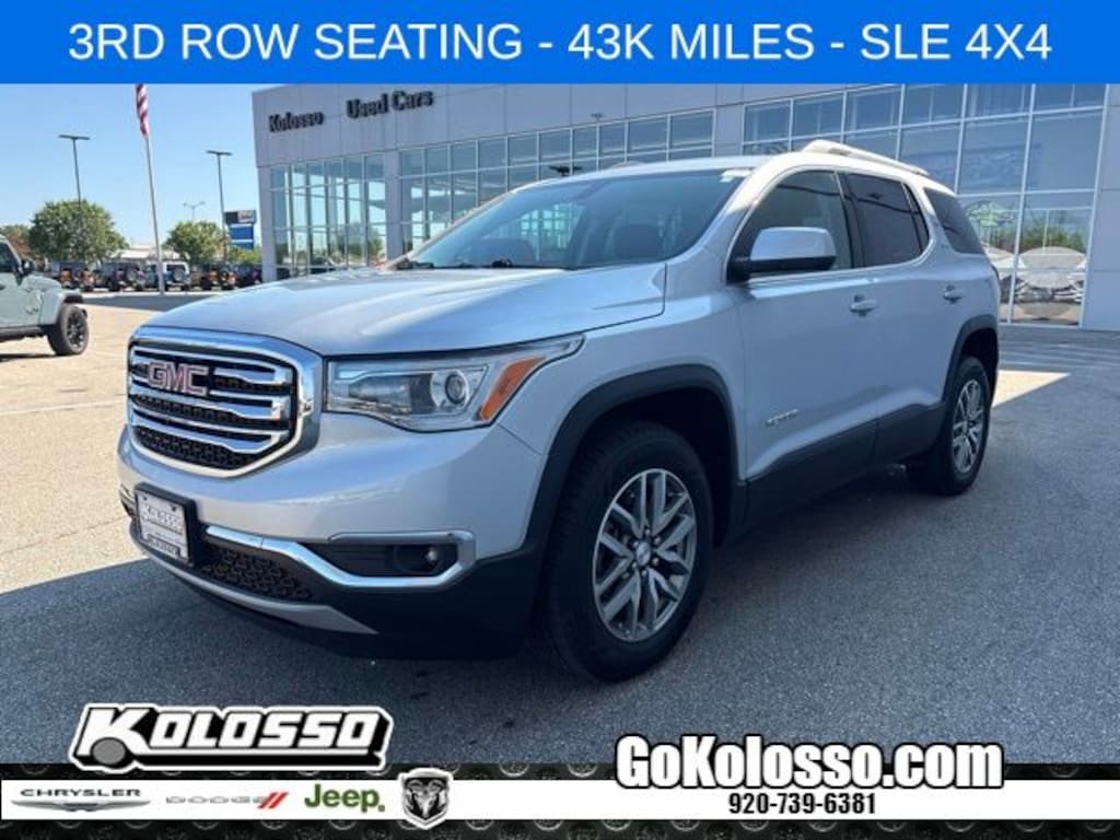 Used 2019 GMC Acadia SLE-2 SUV