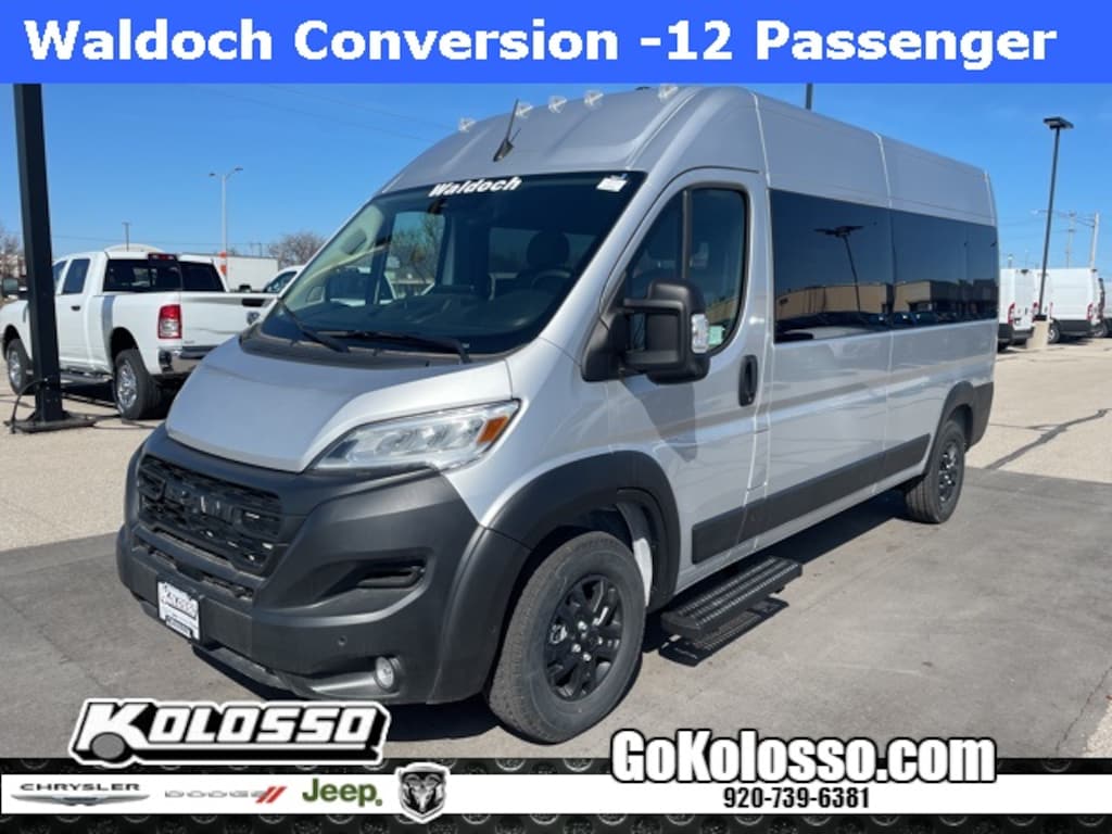 New 2024 Ram ProMaster PROMASTER 2500 SLT+ WINDOW VAN HIGH ROOF 159' WB Cargo Van
