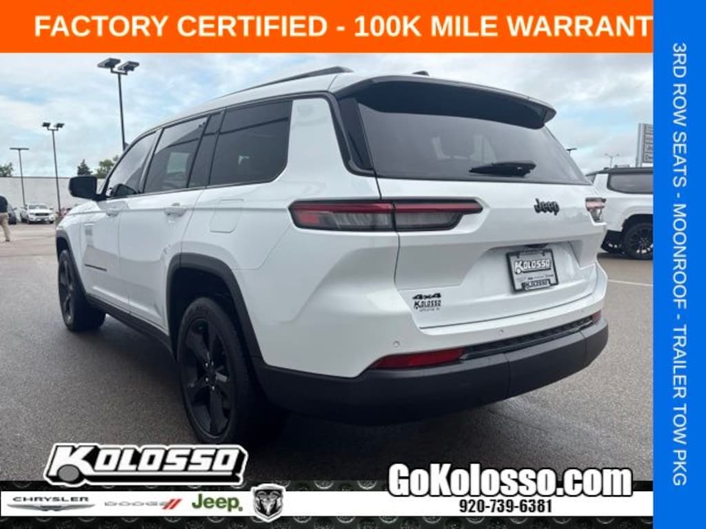 Certified 2025 Jeep Grand Cherokee L Altitude X SUV