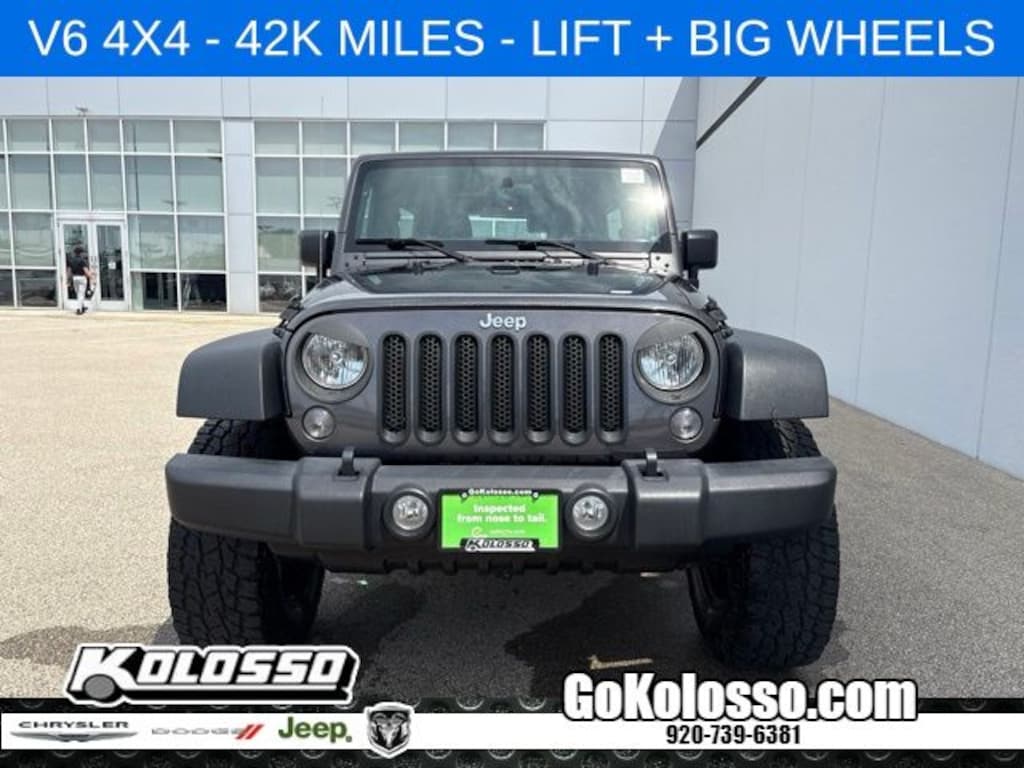 Certified 2017 Jeep Wrangler Unlimited Sport SUV