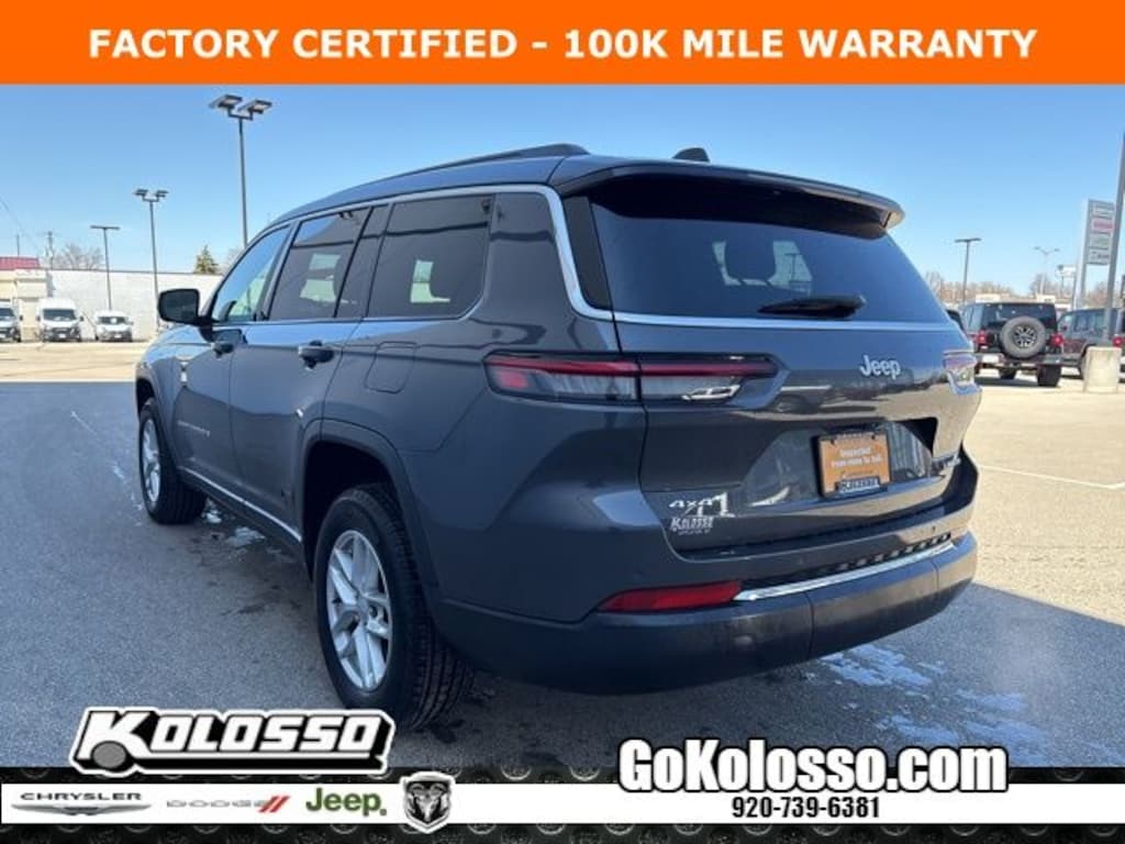 Certified 2024 Jeep Grand Cherokee L Laredo 4x4 X SUV
