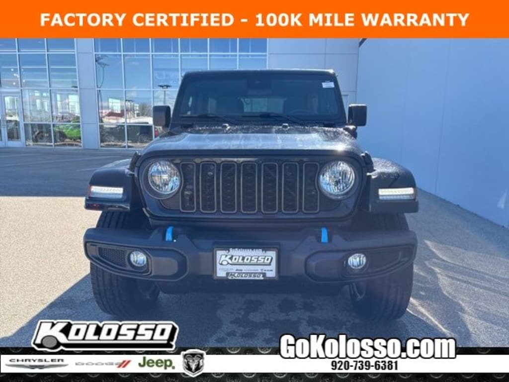Certified 2024 Jeep Wrangler Sport S 4xe SUV