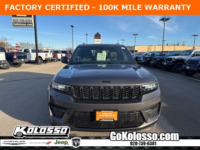 Certified 2024 Jeep Grand Cherokee Altitude with VIN 1C4RJHAG4RC220803 for sale in Appleton, WI