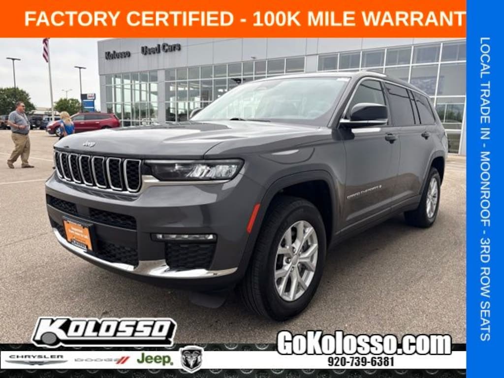 Certified 2023 Jeep Grand Cherokee L Limited SUV