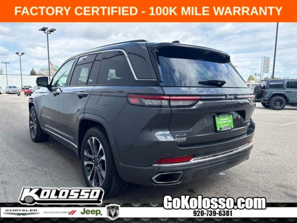 Certified 2023 Jeep Grand Cherokee Overland SUV