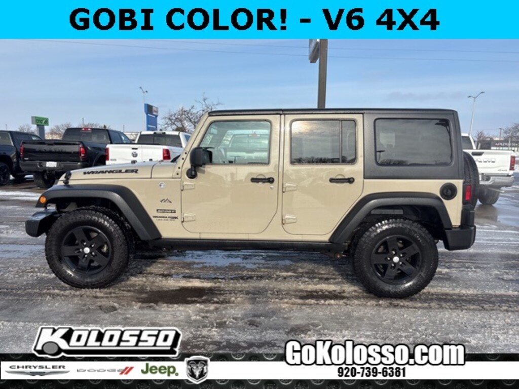 Certified 2018 Jeep Wrangler JK Unlimited Sport SUV