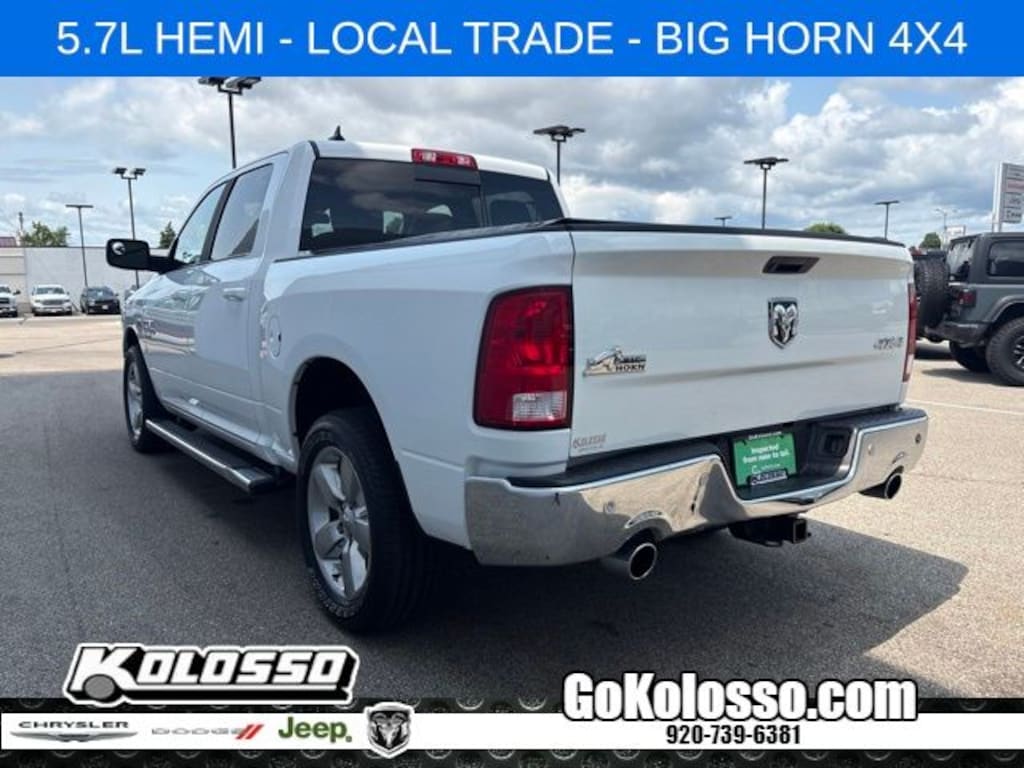 Certified 2019 Ram 1500 Classic Big Horn Truck