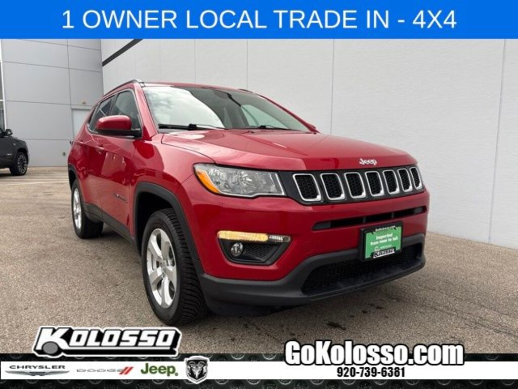 Certified 2020 Jeep Compass Latitude SUV