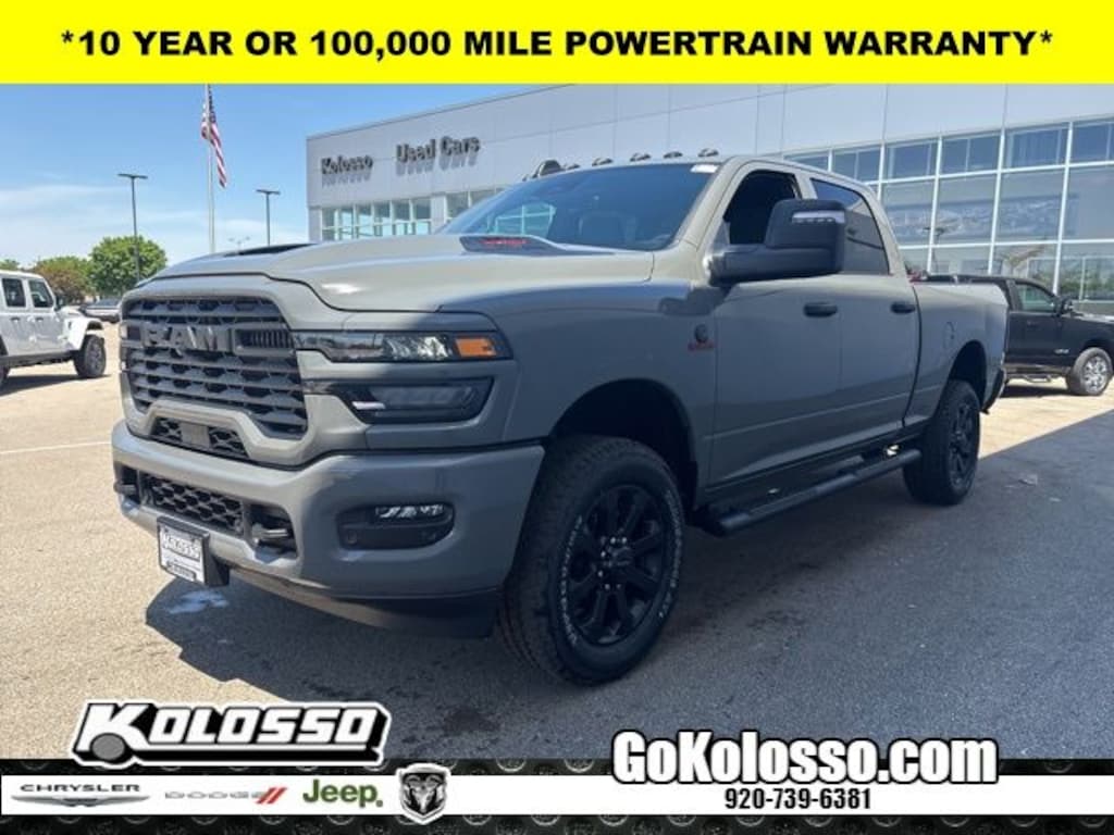 New 2026 Ram 2500 BLACK EXPRESS CREW CAB 4X4 6'4 BOX Pickup