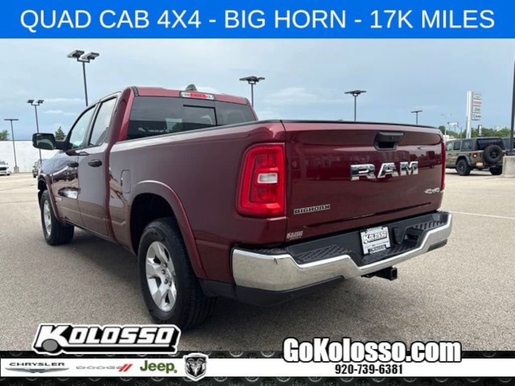 Used 2025 Ram 1500 Big Horn Quad Cab 4x4 Truck