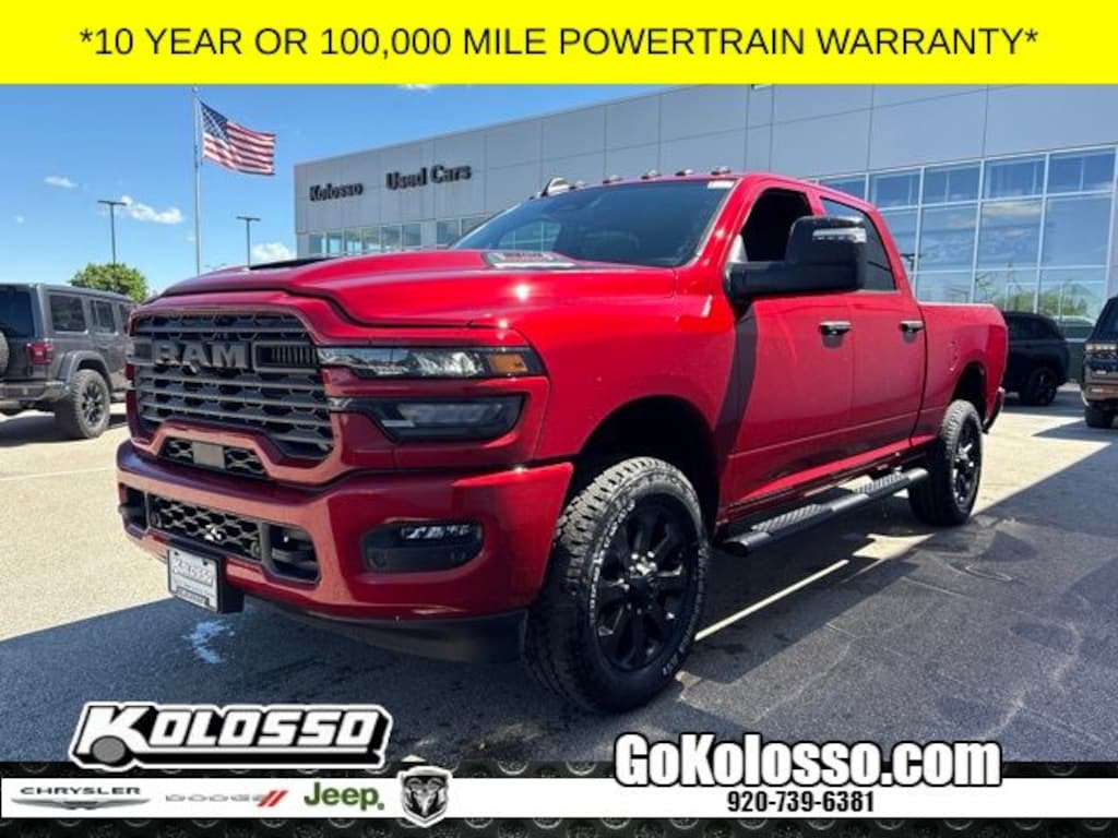 New 2026 Ram 2500 BLACK EXPRESS CREW CAB 4X4 6'4 BOX Pickup