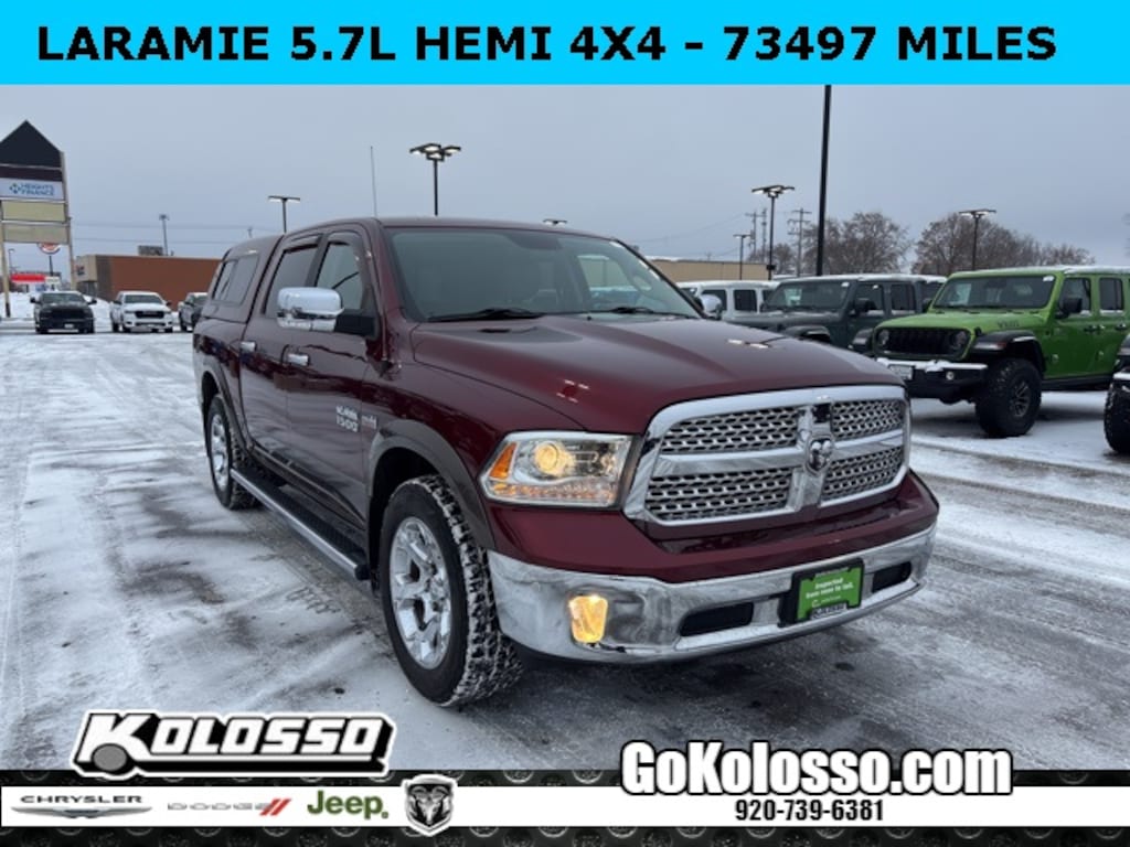 Certified 2018 Ram 1500 Laramie Truck