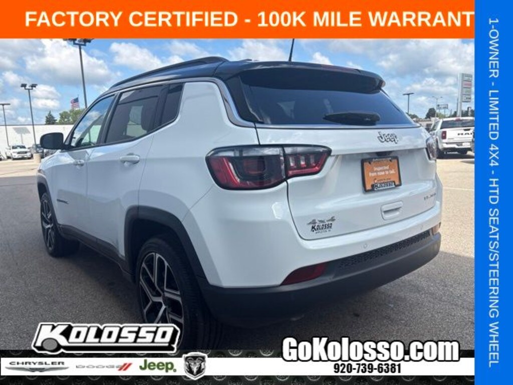 Certified 2025 Jeep Compass Limited SUV