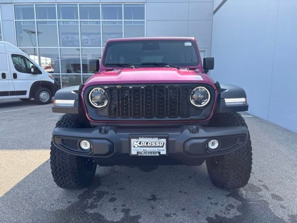 New 2026 Jeep Wrangler 4-DOOR WILLYS Sport Utility