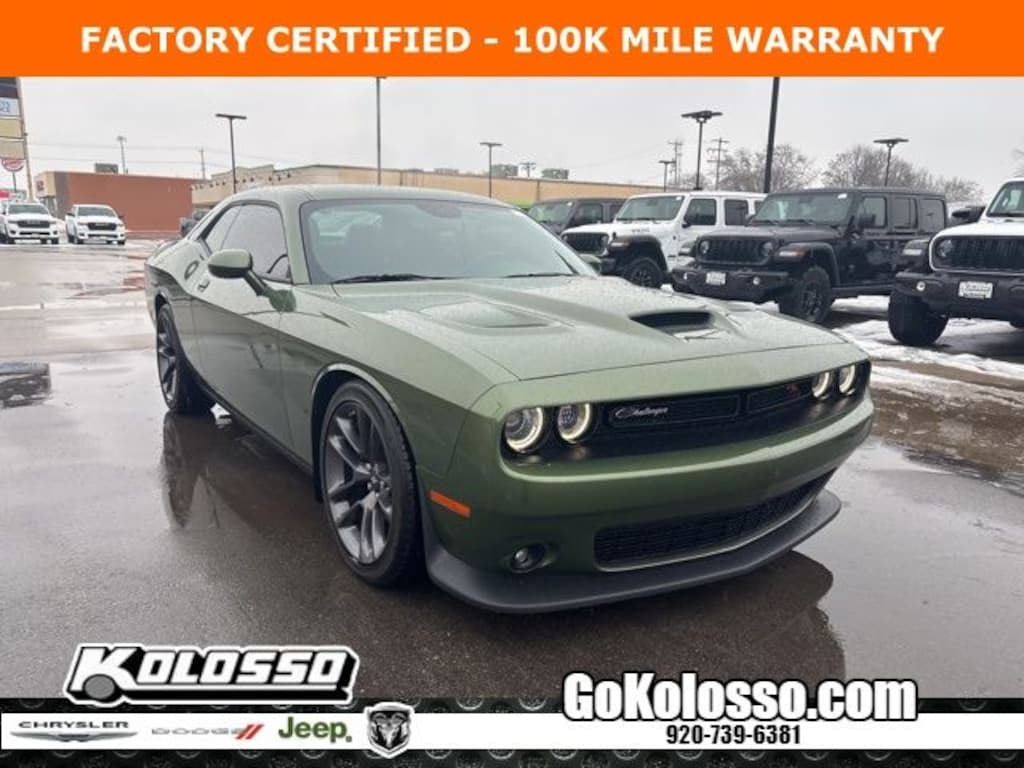 Certified 2023 Dodge Challenger R/T Scat Pack Coupe