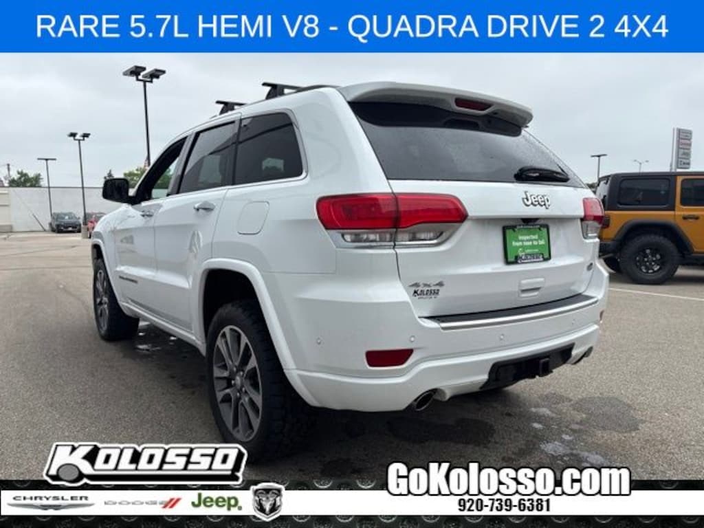 Certified 2018 Jeep Grand Cherokee Overland SUV