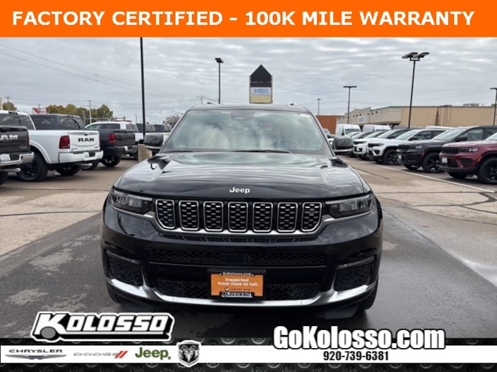 Certified 2023 Jeep Grand Cherokee L V8 Summit Reserve 4x4 SUV