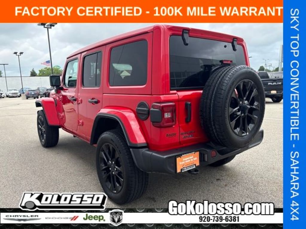 Certified 2025 Jeep Wrangler Sahara 4xe SUV