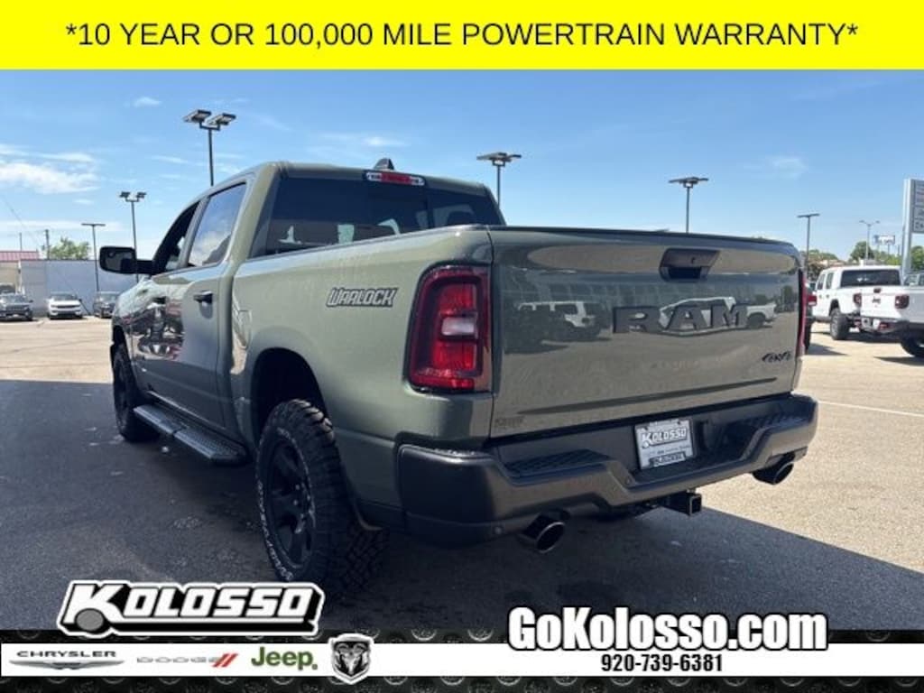 New 2026 Ram 1500 WARLOCK CREW CAB 4X4 5'7 BOX Pickup
