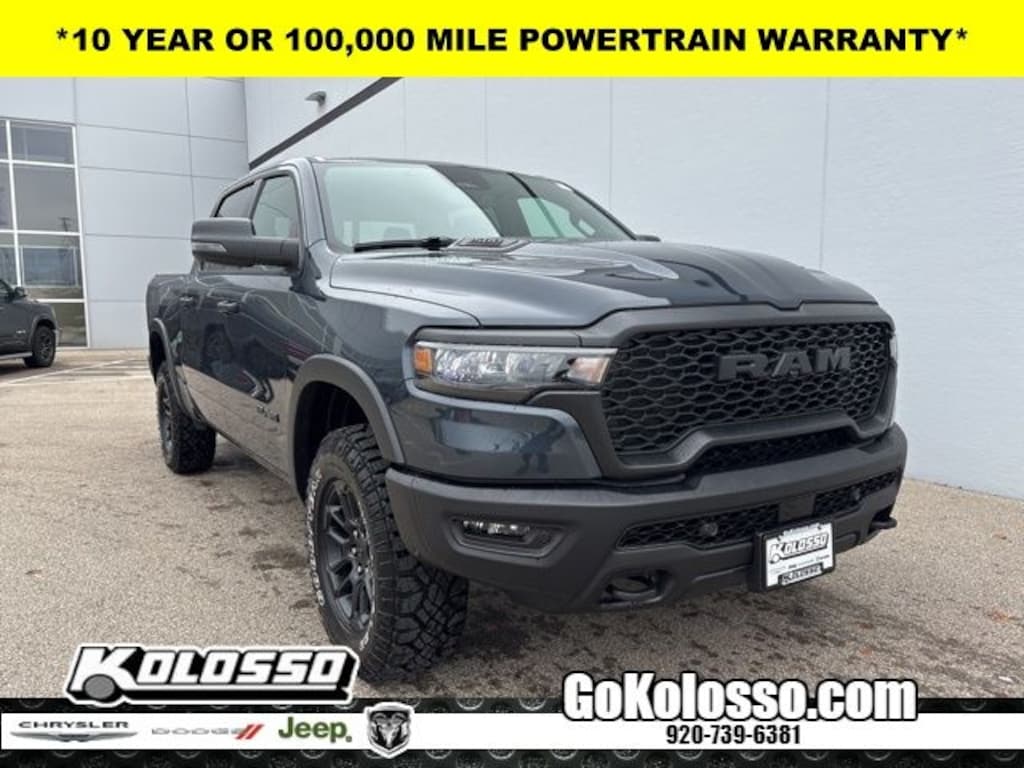 New 2026 Ram 1500 REBEL CREW CAB 4X4 5'7 BOX Pickup