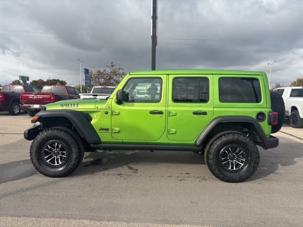 New 2026 Jeep Wrangler 4-DOOR WILLYS Sport Utility