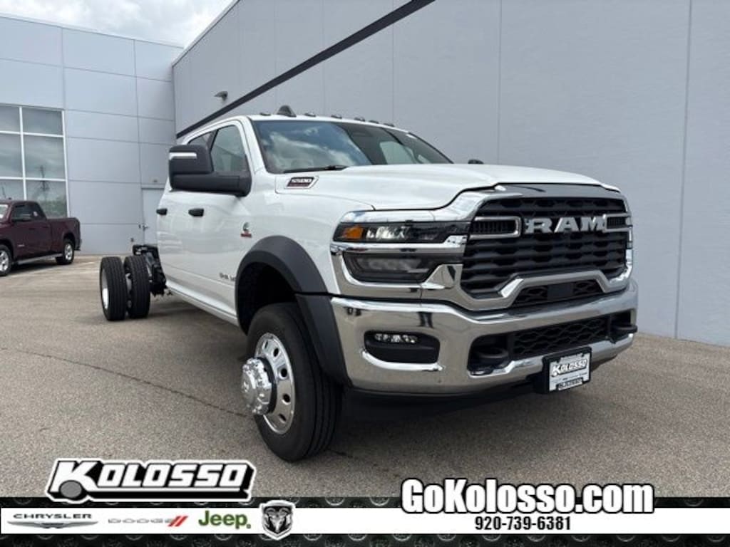 New 2026 Ram 5500 BIG HORN CHASSIS CREW CAB 4X4 84' CA Pickup