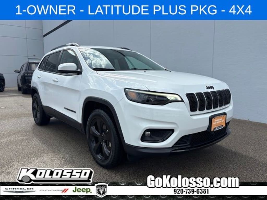 Used 2021 Jeep Cherokee Latitude Plus SUV