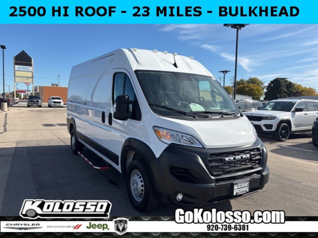Used 2025 Ram Promaster 2500 High Roof Cargo Van