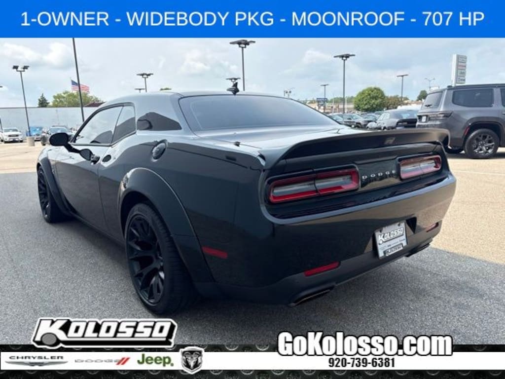 Used 2023 Dodge Challenger SRT Hellcat Widebody Coupe