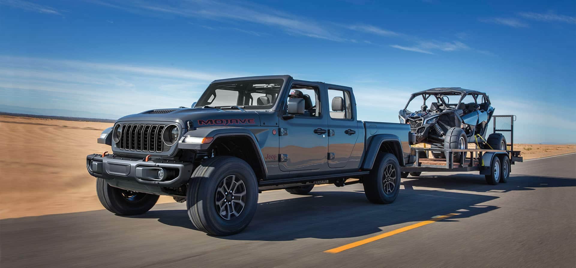 2025 Jeep Gladiator Towing Side-By-Side