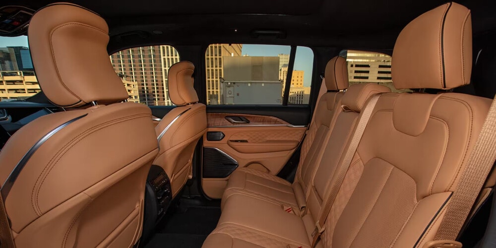 2025 Jeep Grand Cherokee L interior