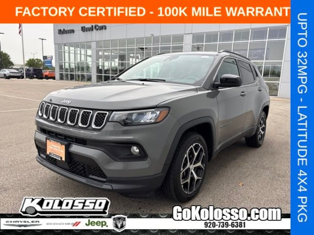 Certified 2024 Jeep Compass Latitude SUV