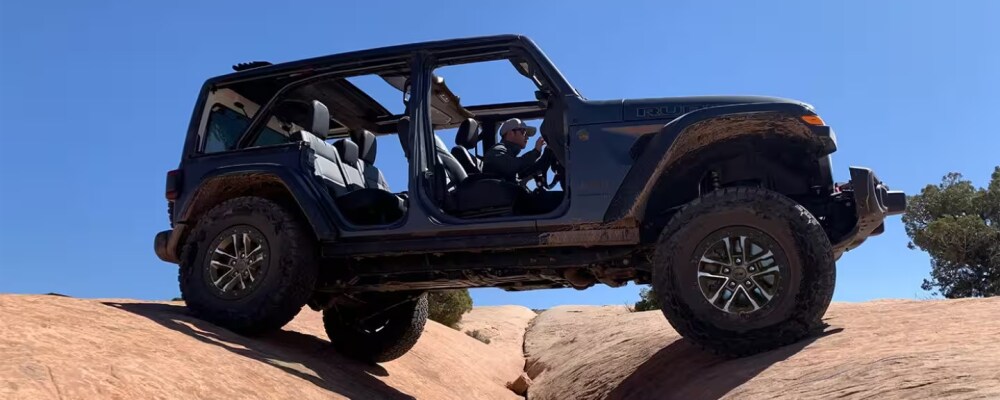 2024 Jeep Wrangler off-roading
