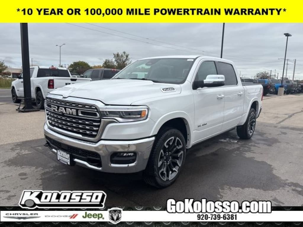 New 2026 Ram 1500 LIMITED LONGHORN CREW CAB 4X4 5'7 BOX Pickup