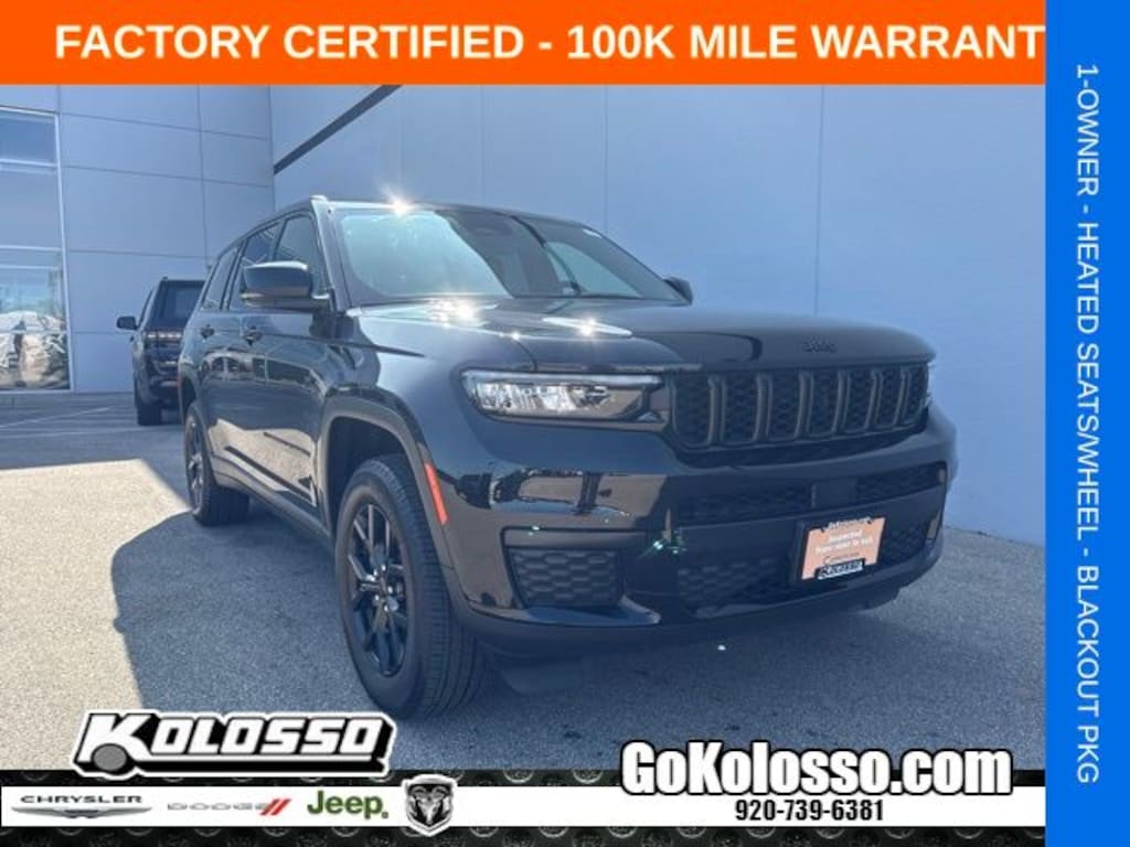 Certified 2025 Jeep Grand Cherokee L Altitude SUV