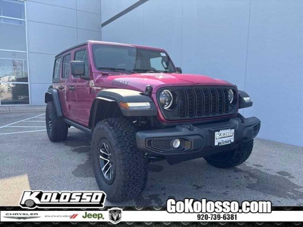 New 2026 Jeep Wrangler 4-DOOR WILLYS Sport Utility