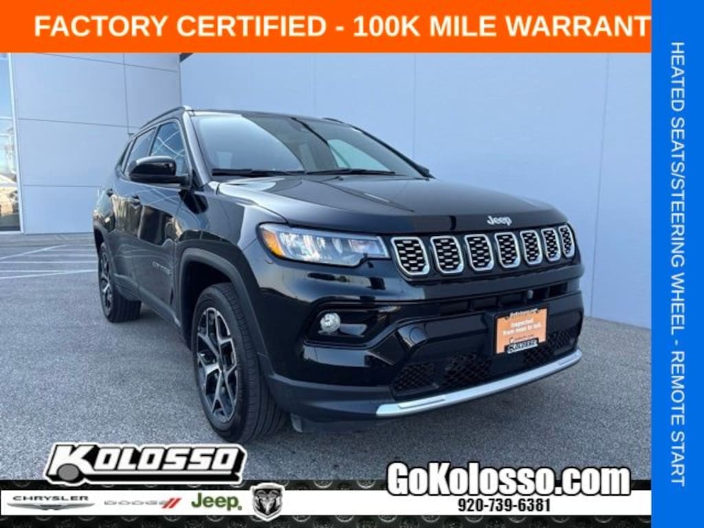Certified 2025 Jeep Compass Limited SUV