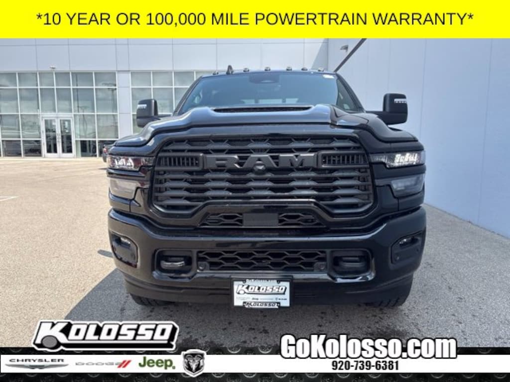New 2026 Ram 2500 BLACK EXPRESS CREW CAB 4X4 6'4 BOX Pickup