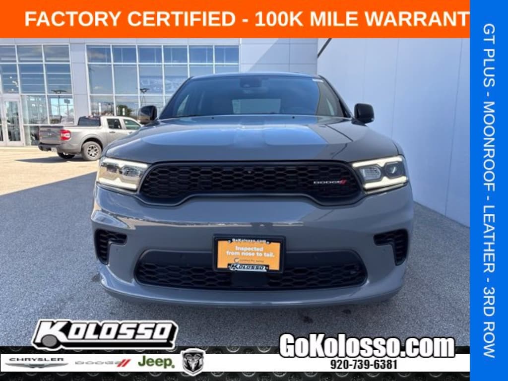 Certified 2025 Dodge Durango GT Plus SUV