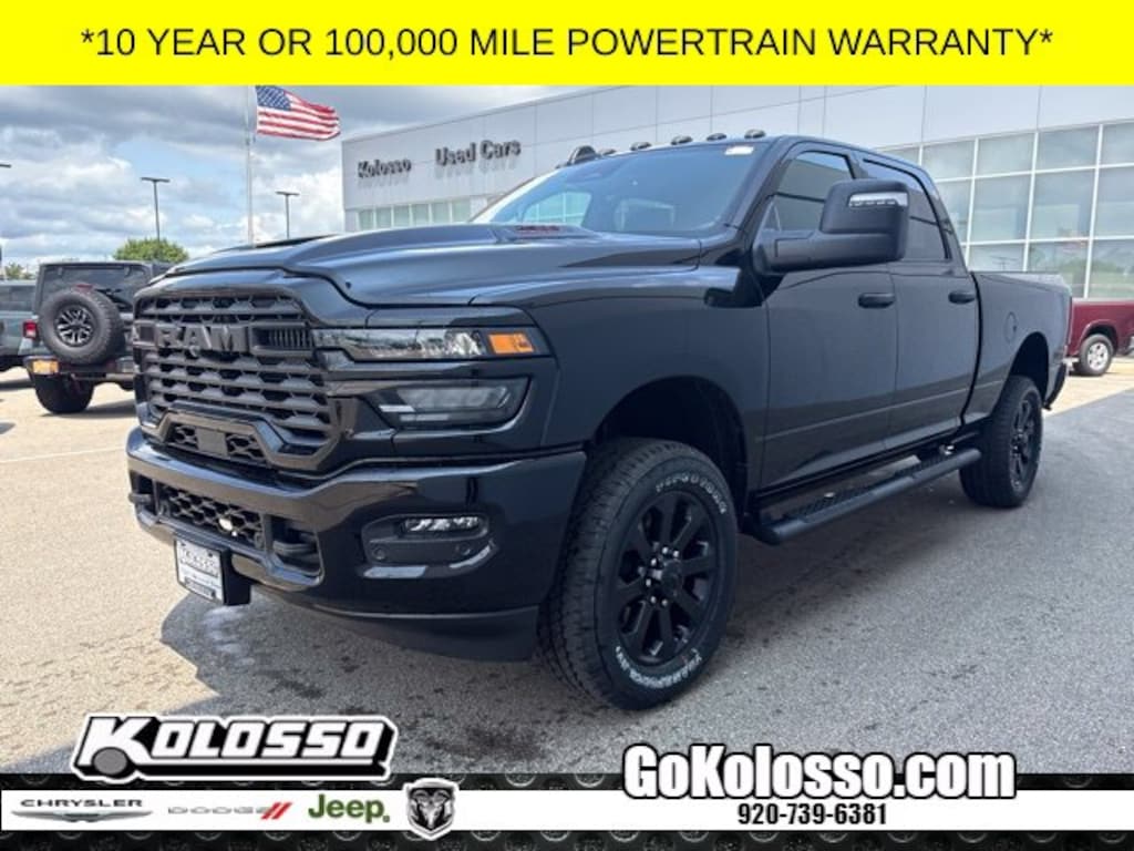 New 2026 Ram 2500 BLACK EXPRESS CREW CAB 4X4 6'4 BOX Pickup