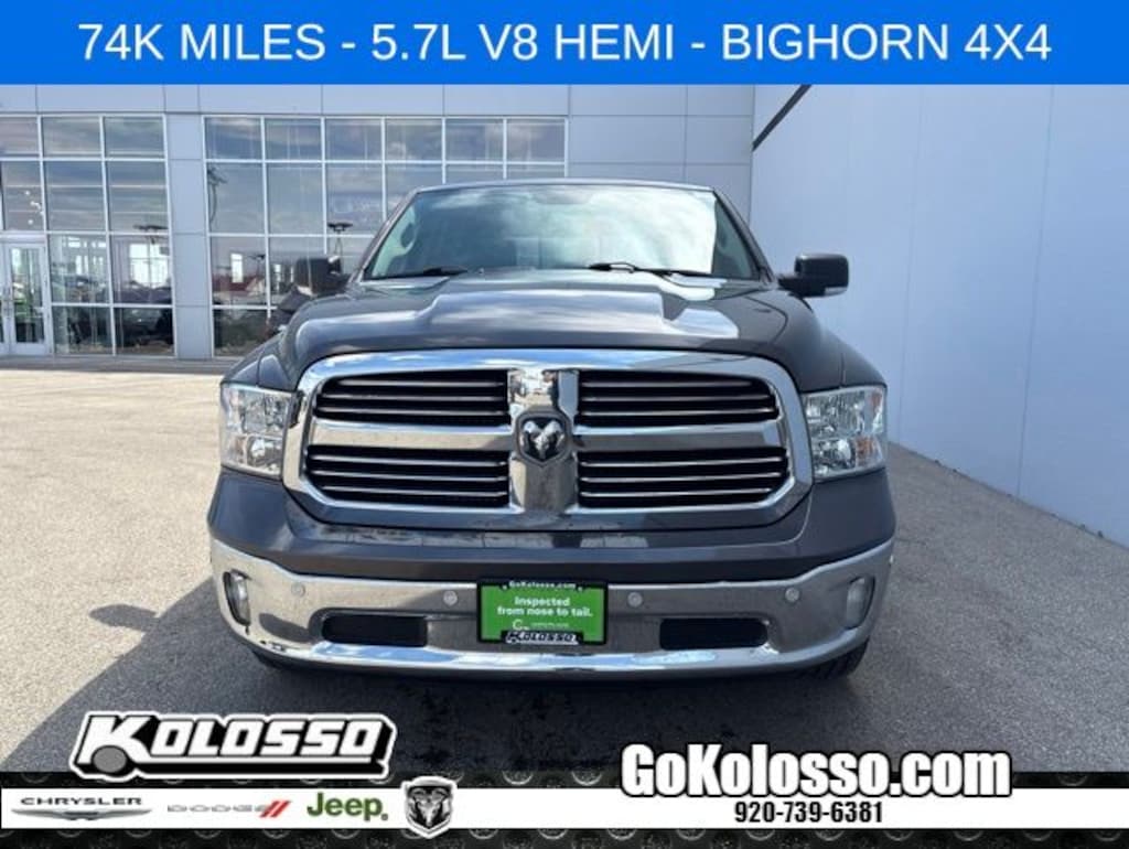Certified 2018 Ram 1500 Big Horn Truck