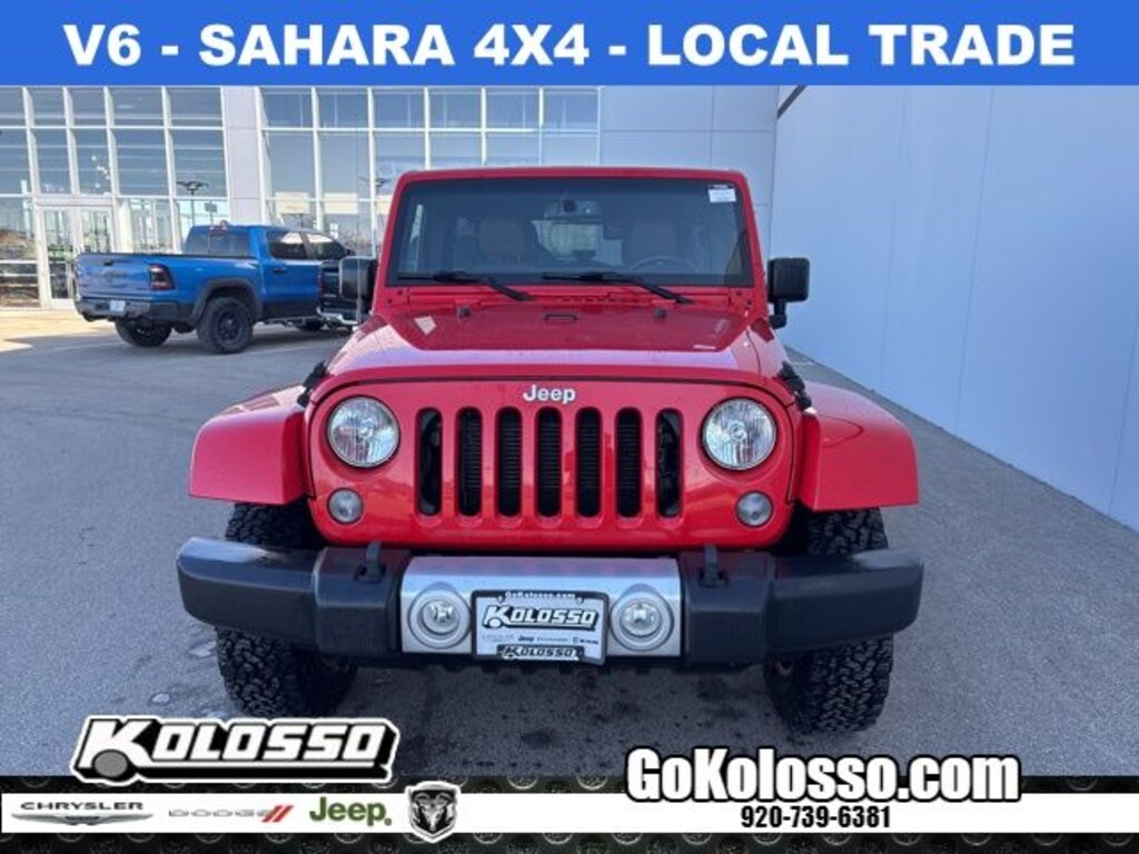 Used 2015 Jeep Wrangler Unlimited Sahara SUV