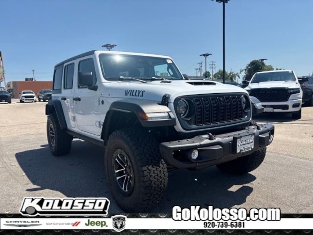 New 2026 Jeep Wrangler 4-DOOR WILLYS 392 Sport Utility