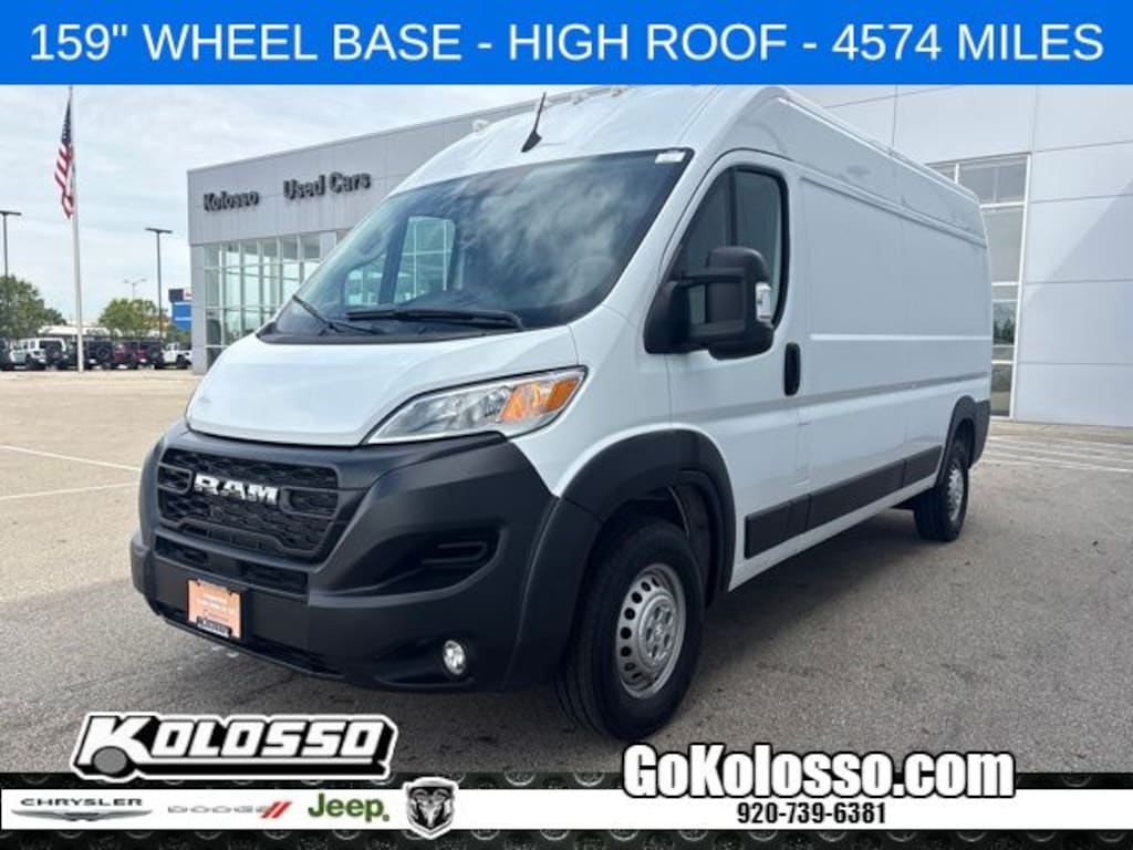 Used 2026 Ram Promaster 2500 High Roof Cargo Van