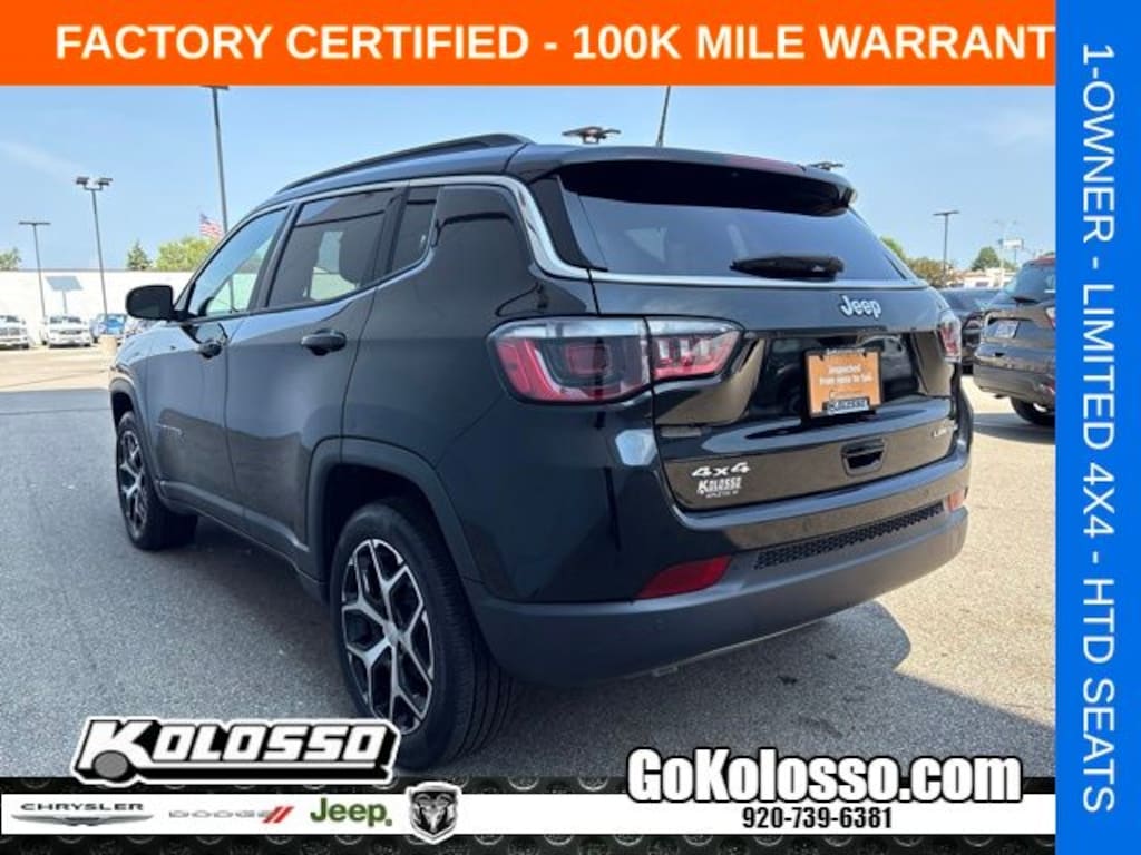 Certified 2024 Jeep Compass Limited SUV