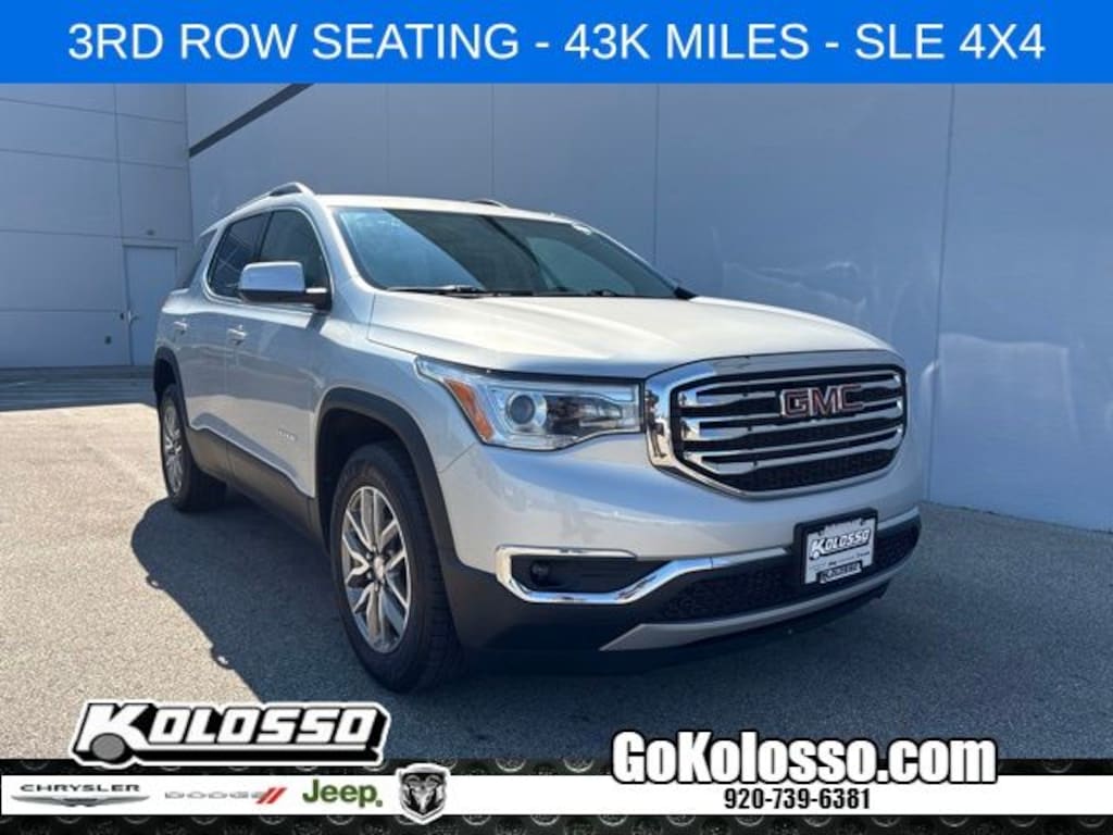 Used 2019 GMC Acadia SLE-2 SUV