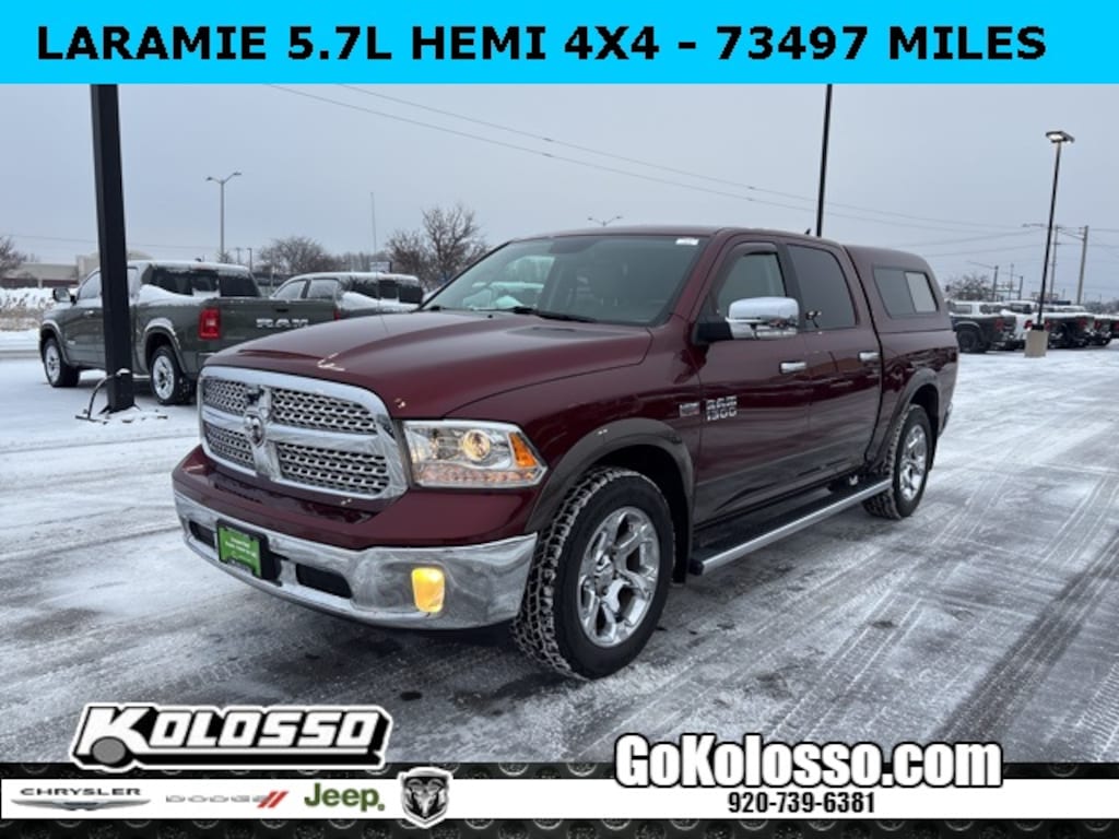 Certified 2018 Ram 1500 Laramie Truck